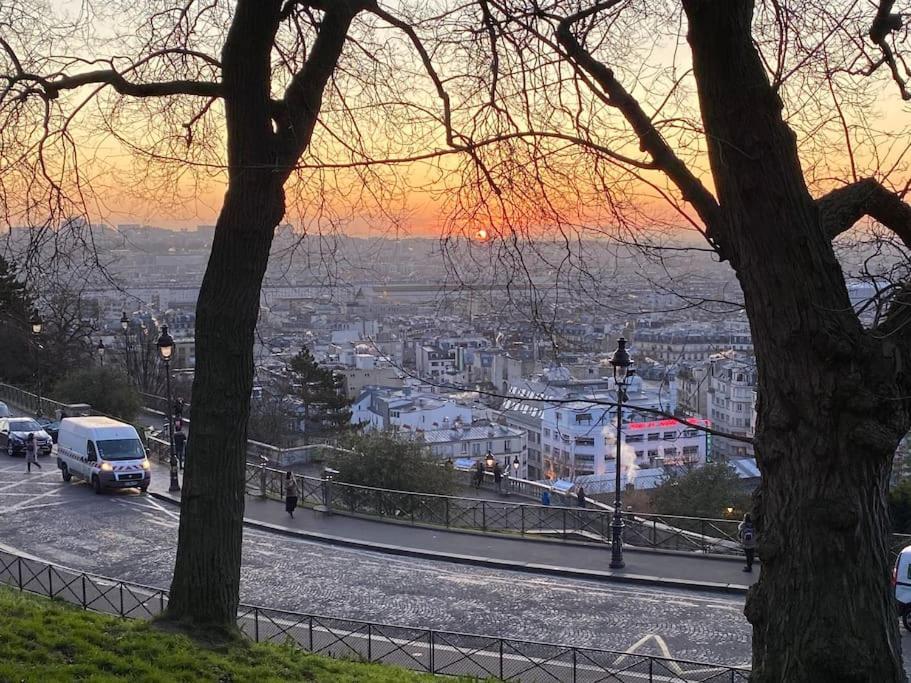 巴黎Montmartre Joli 2 Pieces Au Pied Du Sacre Coeur公寓 外观 照片