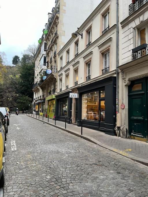 巴黎Montmartre Joli 2 Pieces Au Pied Du Sacre Coeur公寓 外观 照片